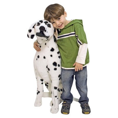 Melissa & Doug Giant Dalmatian - Lifelike Stuffed Animal Dog (over 2 Feet Tall)
