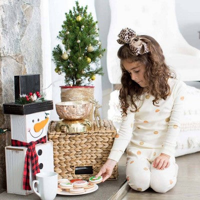 Melissa & Doug Slice And Bake Wooden Christmas Cookie Play Food Set