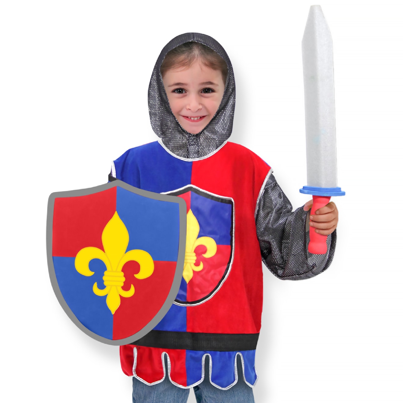 Melissa & Doug Knight Role Play Costume Set