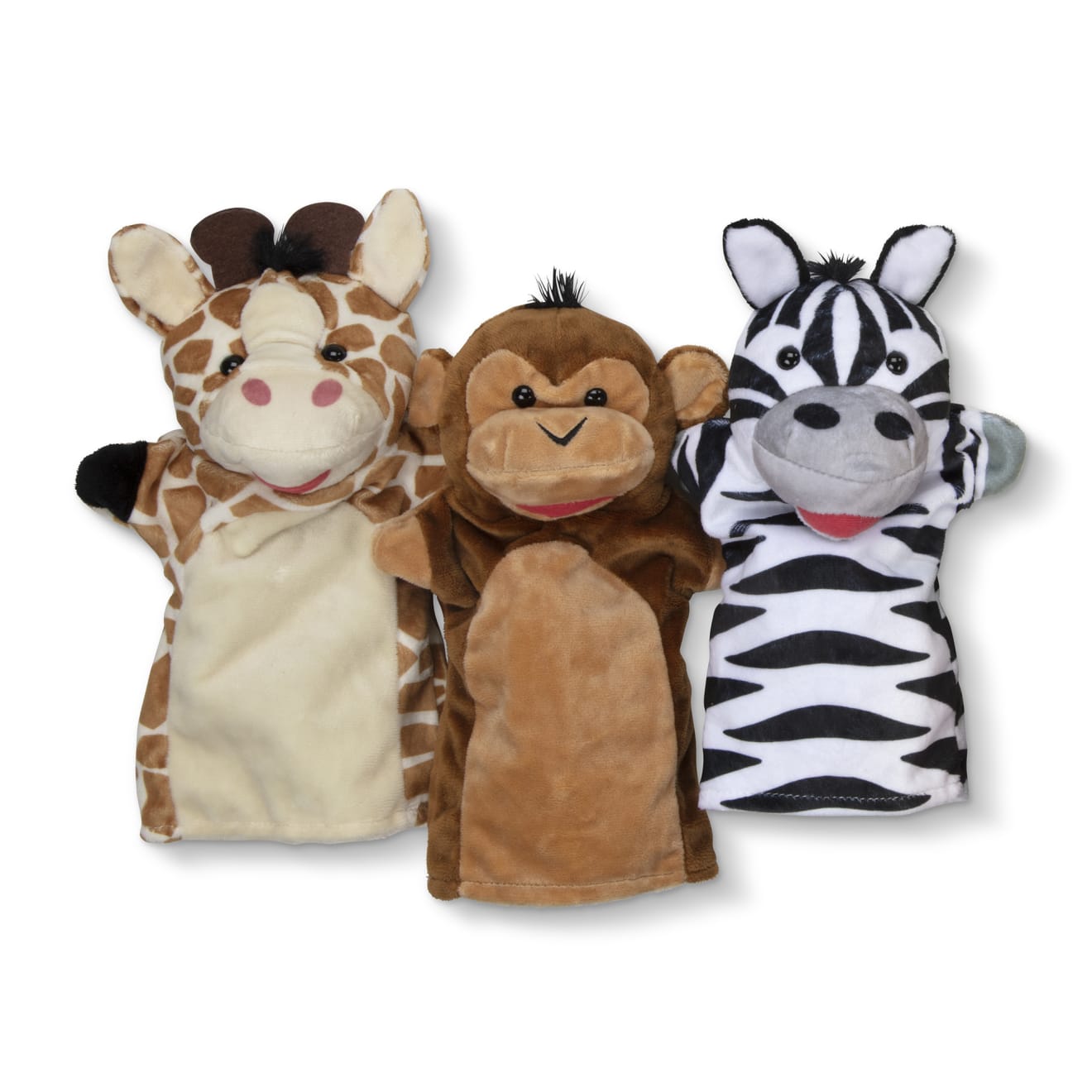 Melissa & Doug Safari Buddies Hand Puppets