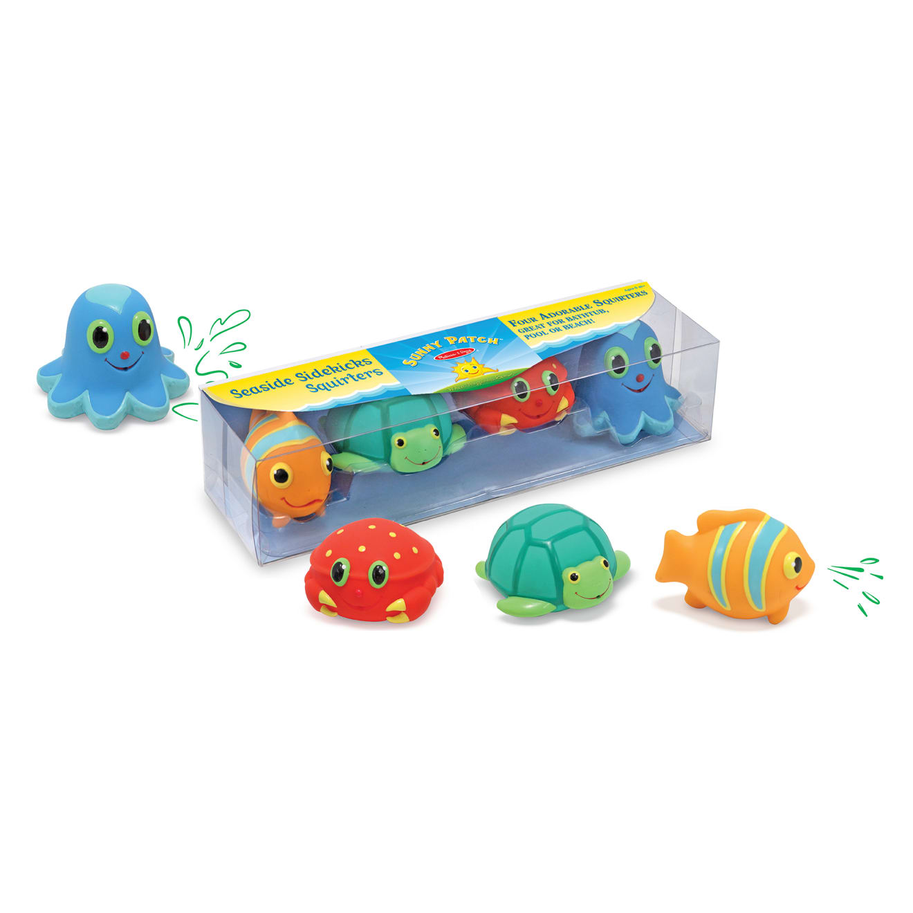 Melissa & Doug Seaside Sidekicks Squirters Water Toys