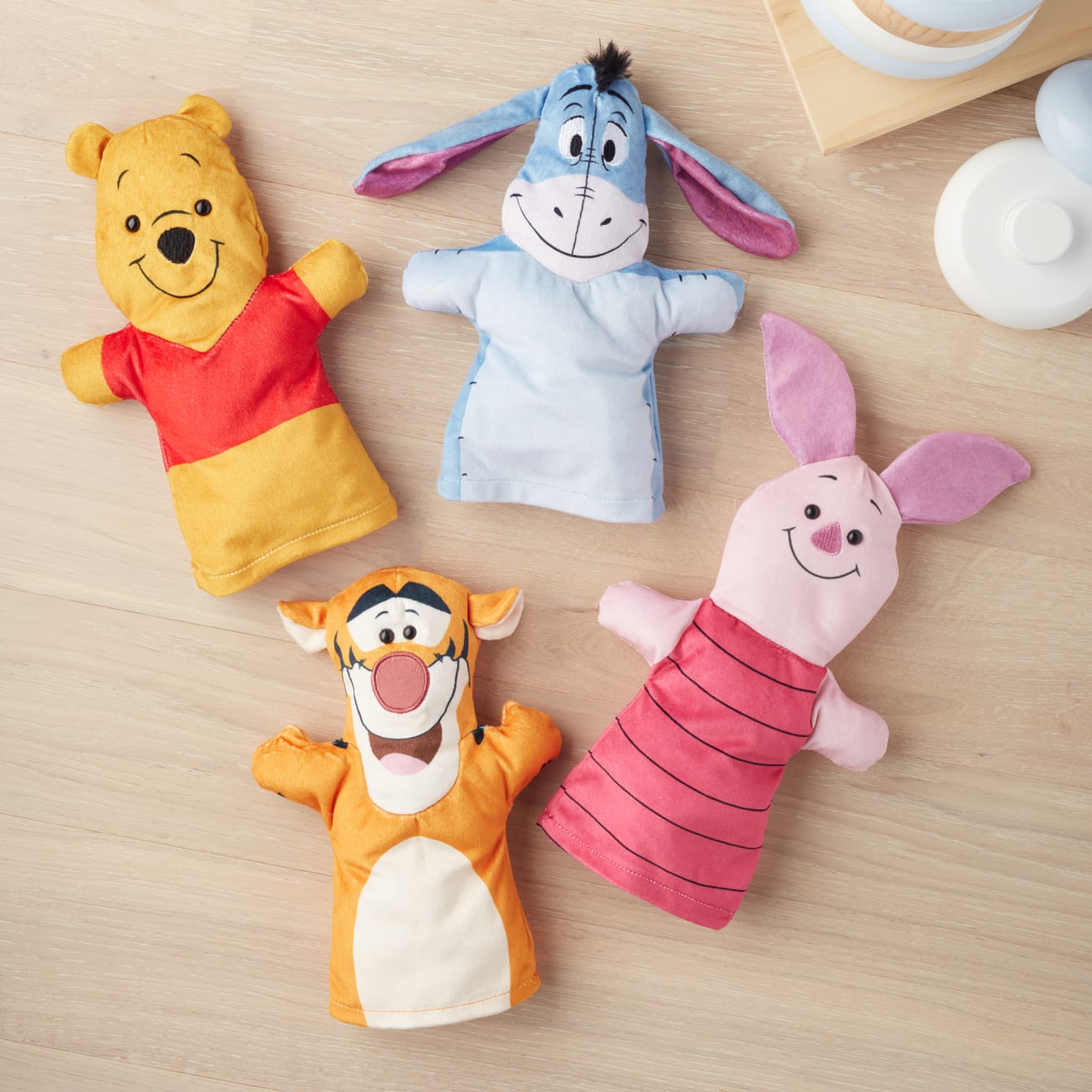 Melissa & Doug Disney Winnie The Pooh Soft & Cuddly Hand Puppets
