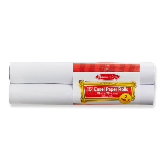 Melissa & Doug 15" Easel Paper Rolls (2-Pack)