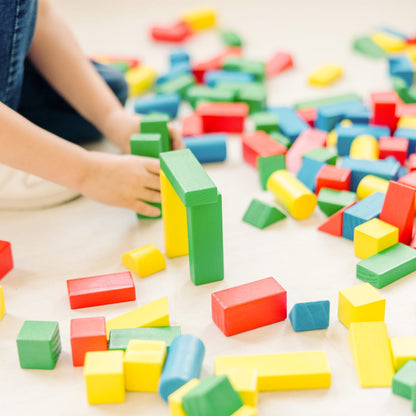 Melissa & Doug 200 Piece Wood Blocks Set