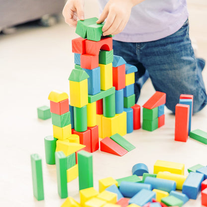 Melissa & Doug 200 Piece Wood Blocks Set