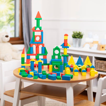 Melissa & Doug 200 Piece Wood Blocks Set