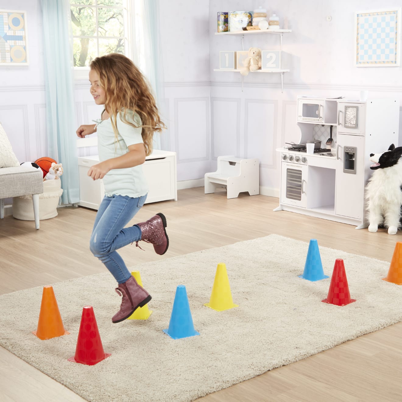 Melissa & Doug Activity Cones - Set Of 8