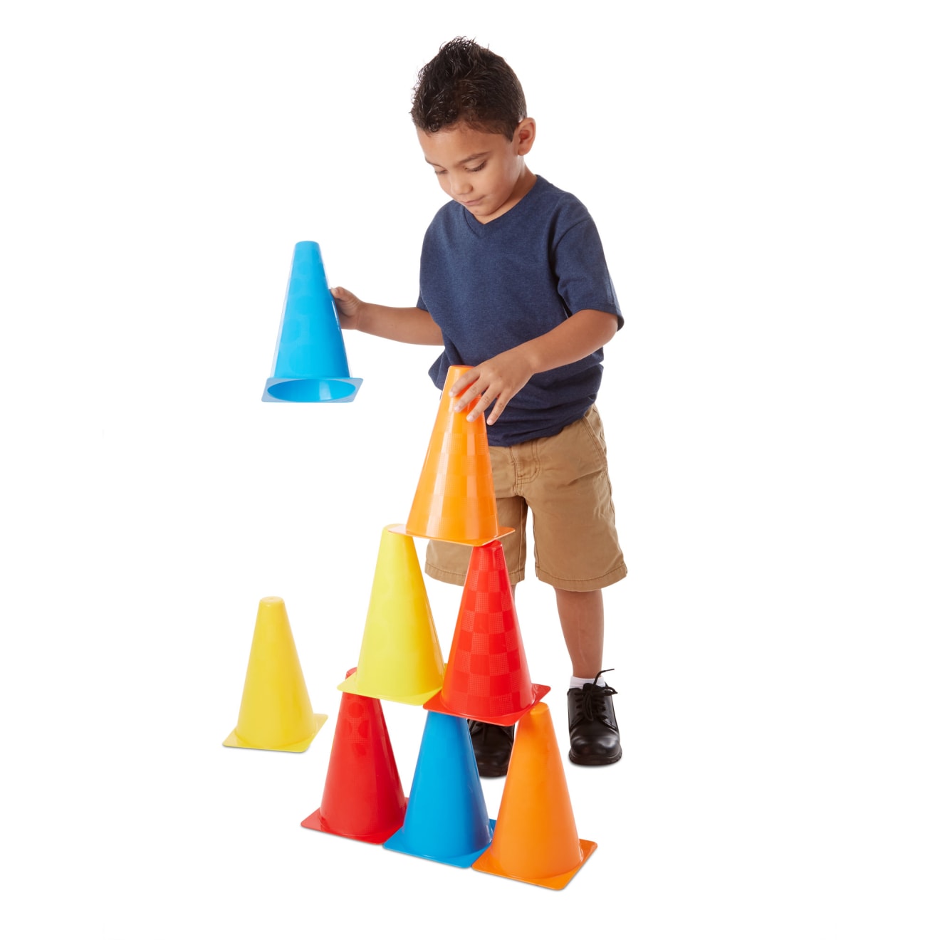 Melissa & Doug Activity Cones - Set Of 8