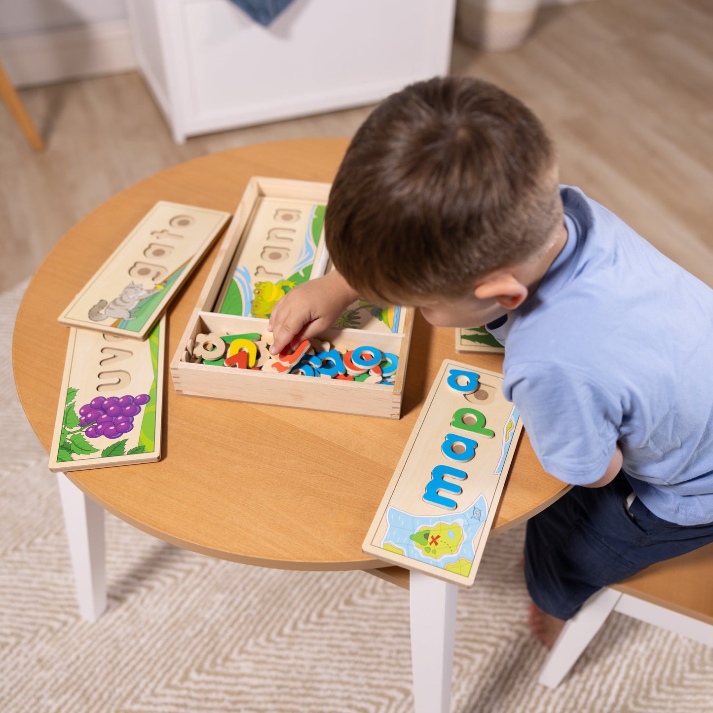 Melissa & Doug Spanish See & Spell Learning Toy