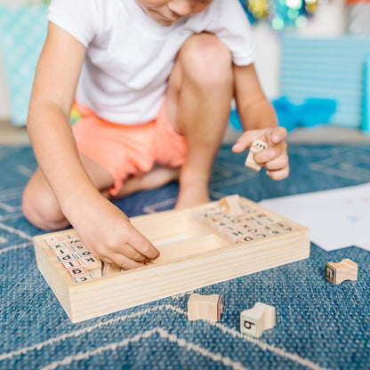 Melissa & Doug Alphabet Stamp Set