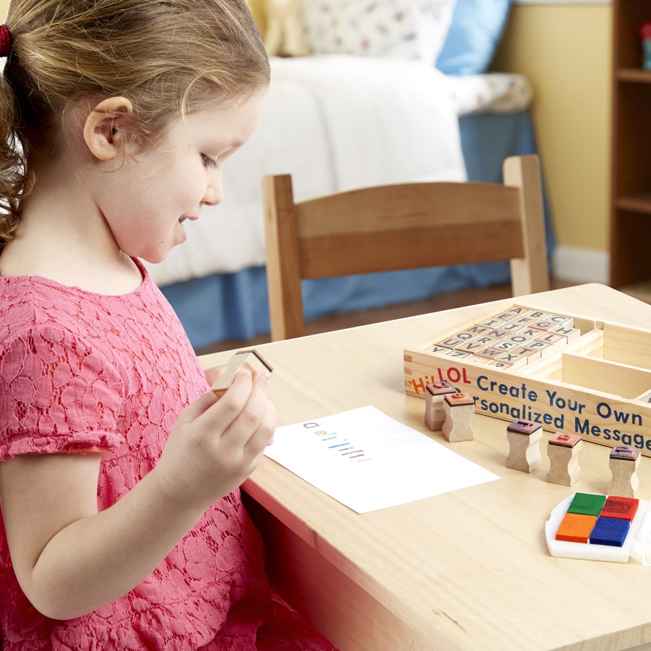 Melissa & Doug Alphabet Stamp Set