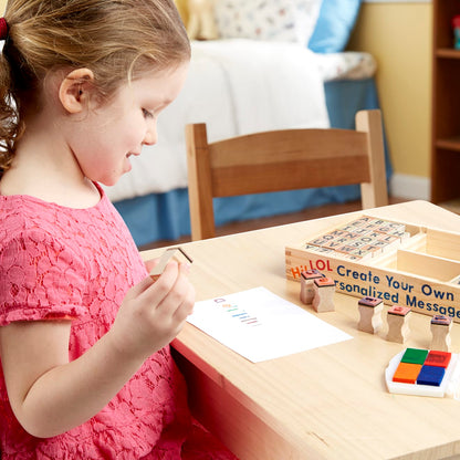 Melissa & Doug Alphabet Stamp Set