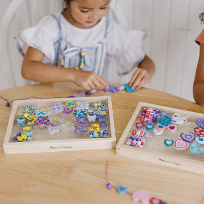 Melissa & Doug Sweet Hearts And Butterfly Friends Bead Set Bundle