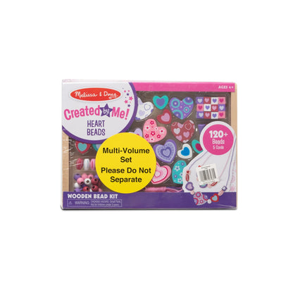 Melissa & Doug Sweet Hearts And Butterfly Friends Bead Set Bundle