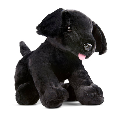 Melissa & Doug Benson Black Lab Puppy Dog Stuffed Animal