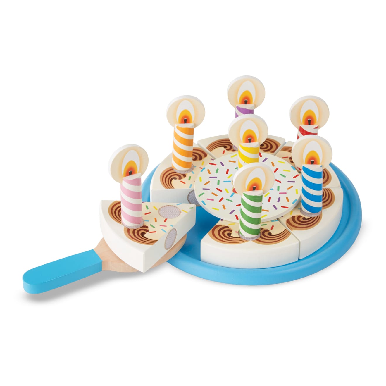 Melissa & Doug Birthday Party Play Food & Stickers Gift Bundle