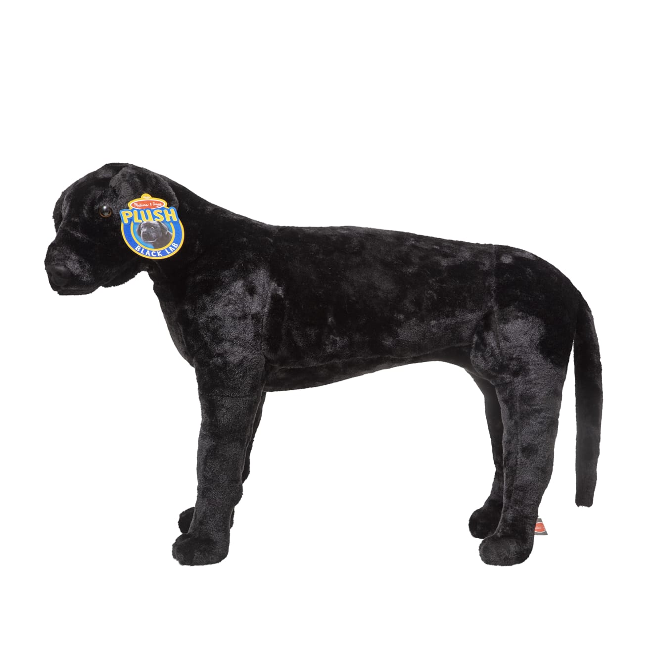 Melissa & Doug Black Lab Giant Stuffed Animal