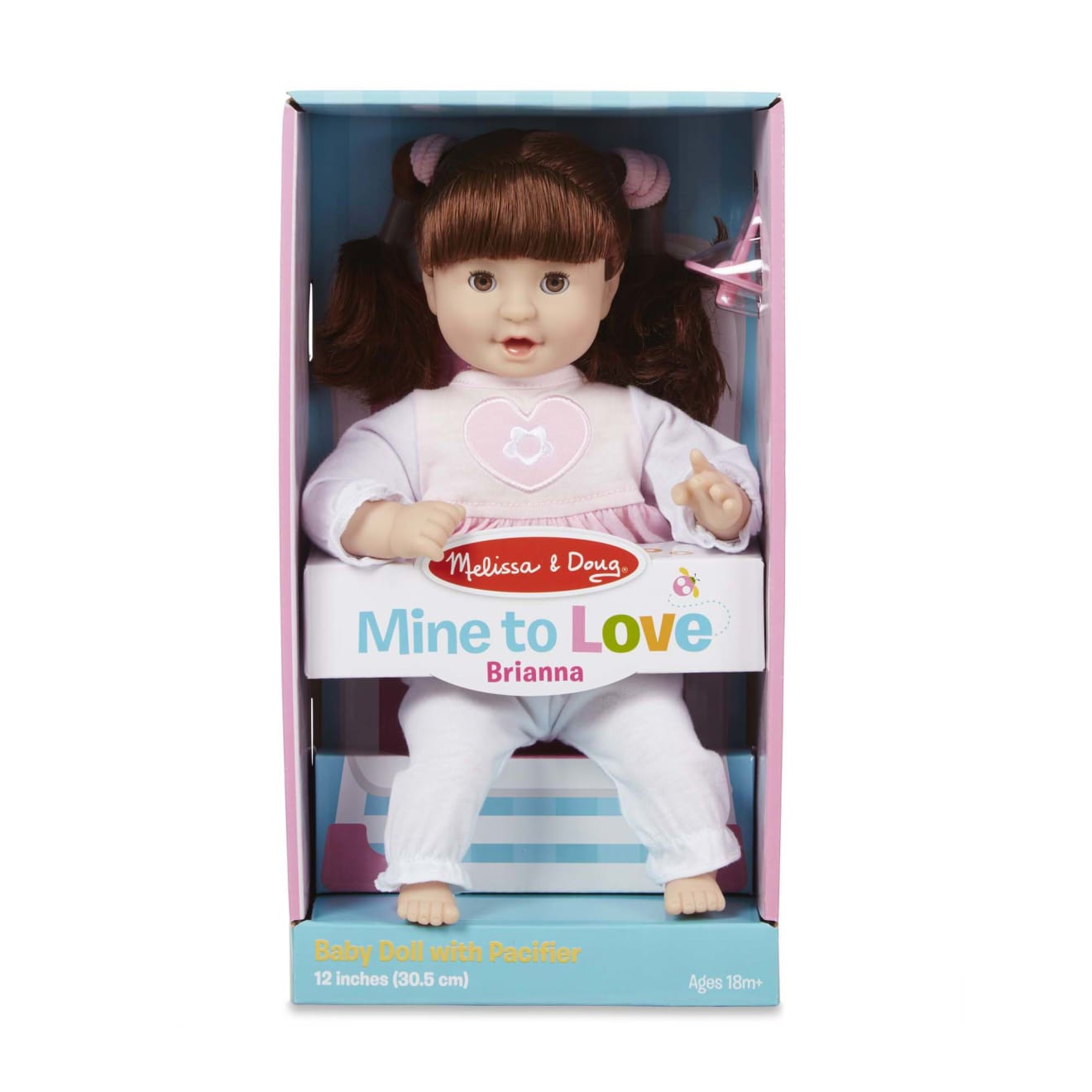 Melissa & Doug Mine To Love - Brianna 12" Doll