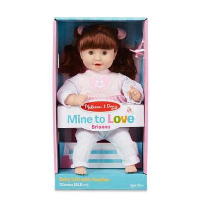 Melissa & Doug Mine To Love - Brianna 12" Doll