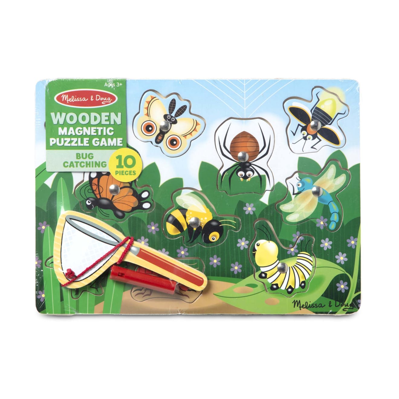 Melissa & Doug Bug-Catching Magnetic Puzzle Game