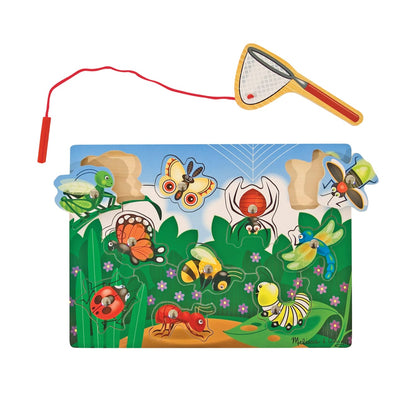 Melissa & Doug Bug-Catching Magnetic Puzzle Game
