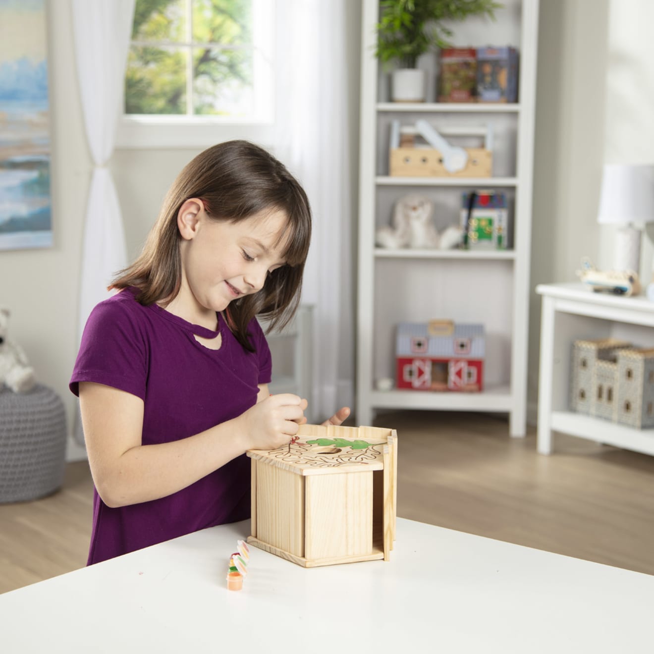 Melissa & Doug Created By Me! Birdhouse Wooden Craft Kit