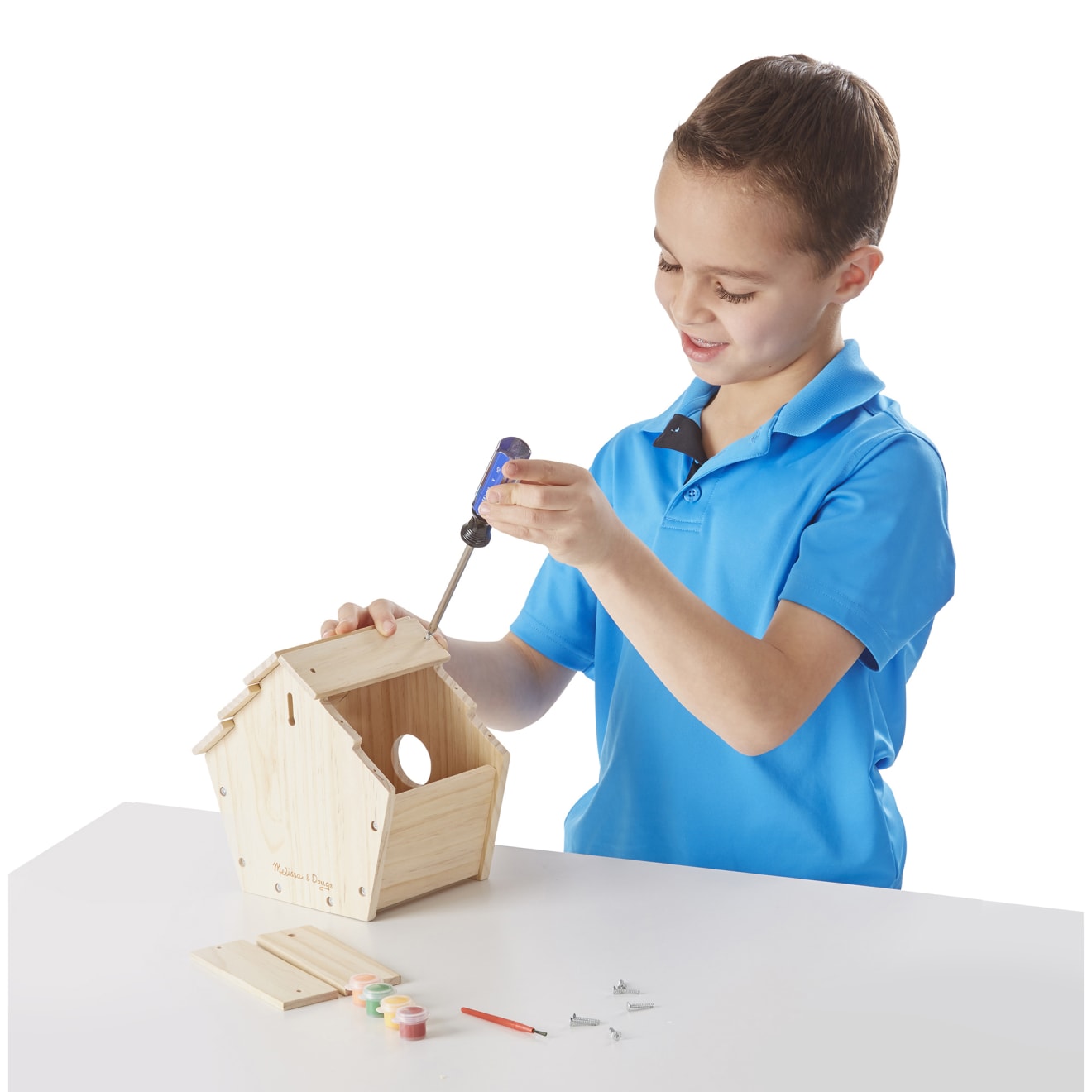 Melissa & Doug Created By Me! Birdhouse Wooden Craft Kit