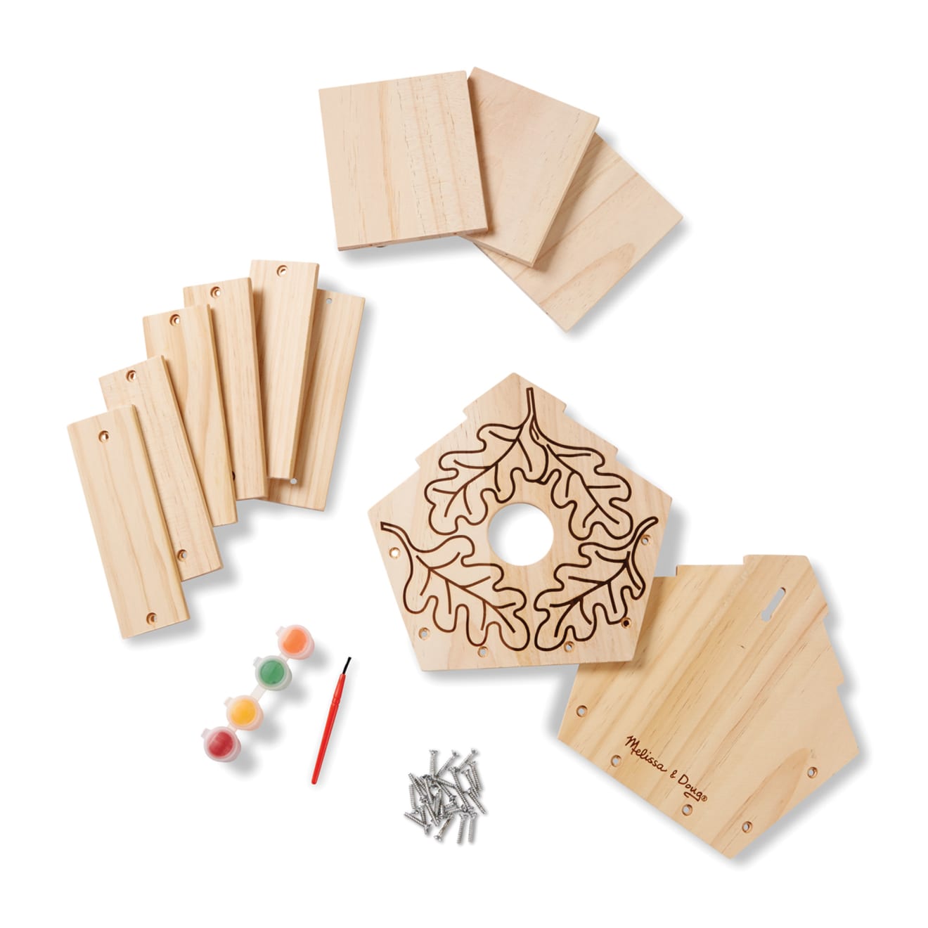 Melissa & Doug Created By Me! Birdhouse Wooden Craft Kit