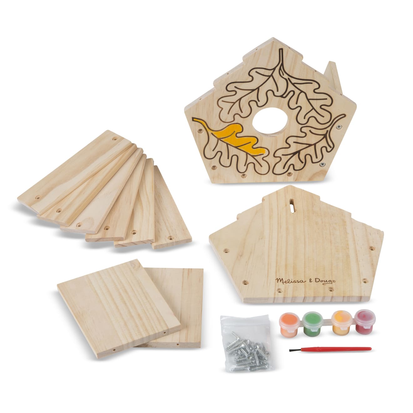 Melissa & Doug Created By Me! Birdhouse Wooden Craft Kit