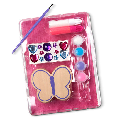 Melissa & Doug Created By Me! Butterfly Box Wooden Craft Kit