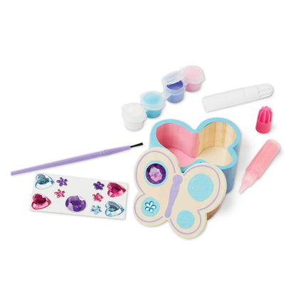 Melissa & Doug Created By Me! Butterfly Box Wooden Craft Kit