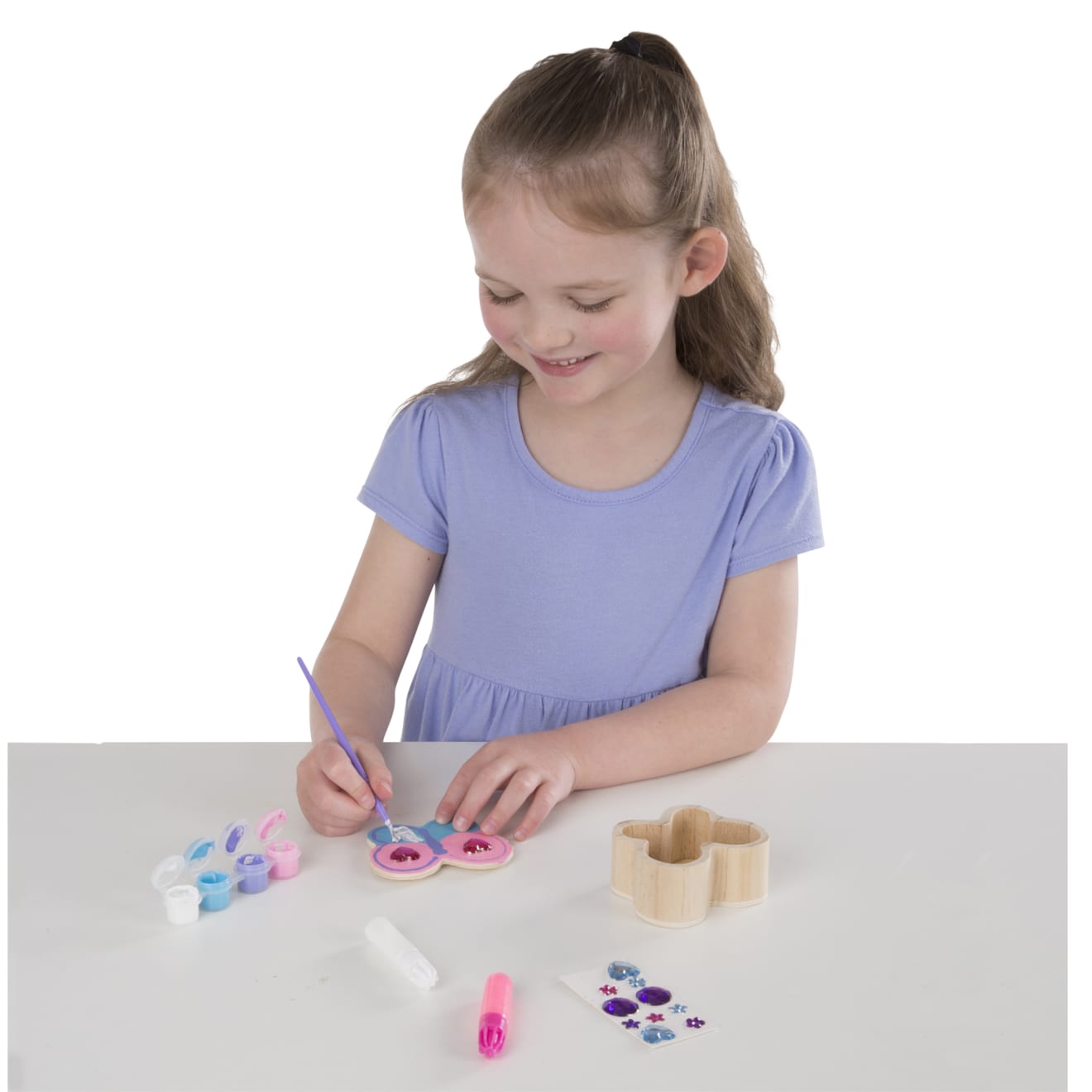 Melissa & Doug Created By Me! Butterfly Box Wooden Craft Kit