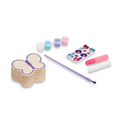 Melissa & Doug Created By Me! Butterfly Box Wooden Craft Kit