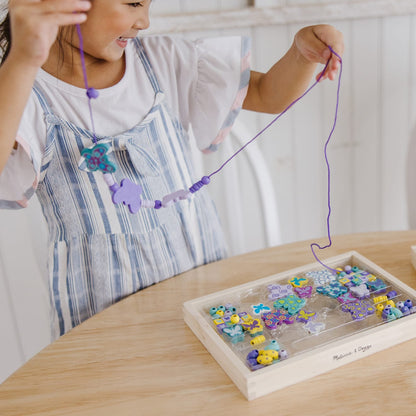 Melissa & Doug Created By Me! Butterfly Beads Wooden Bead Kit