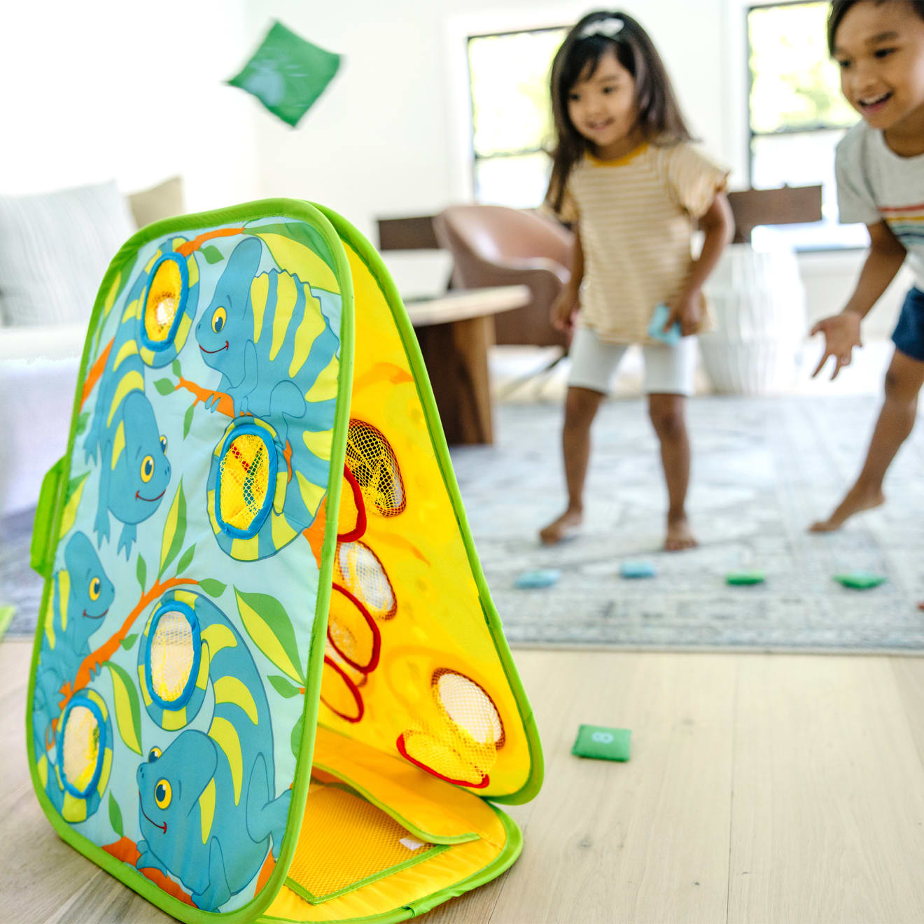 Melissa & Doug Camo Chameleon Bean Bag Toss