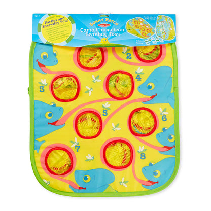 Melissa & Doug Camo Chameleon Bean Bag Toss
