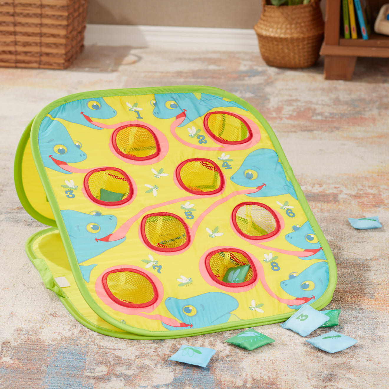 Melissa & Doug Camo Chameleon Bean Bag Toss