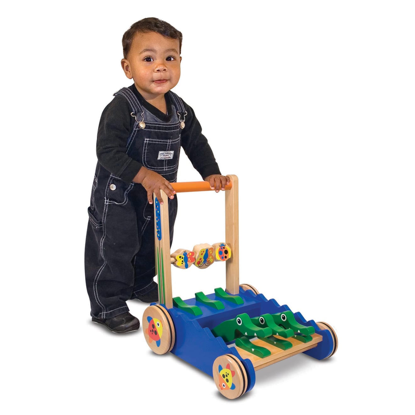 Melissa & Doug Chomp & Clack Alligator Push Toy