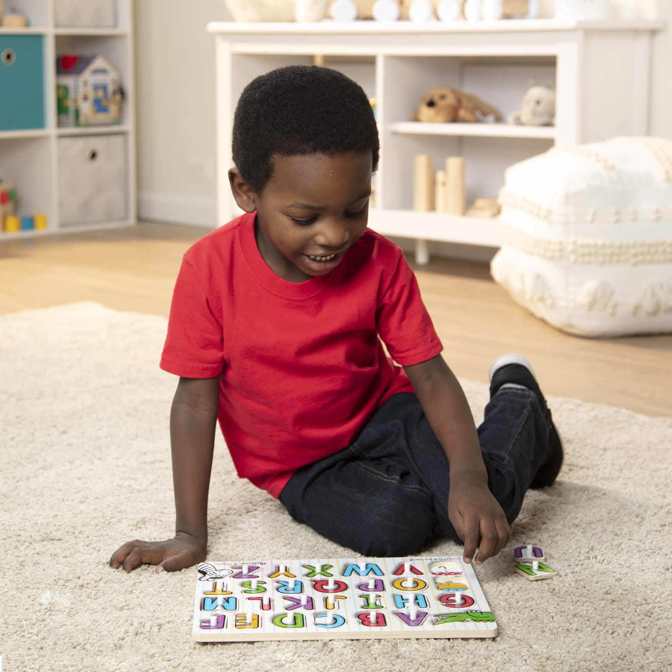Melissa & Doug Classic Peg Puzzle Bundle (3 Puzzle Bundle)