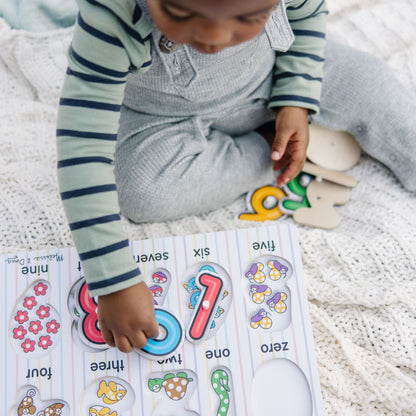 Melissa & Doug Classic Peg Puzzle Bundle (3 Puzzle Bundle)