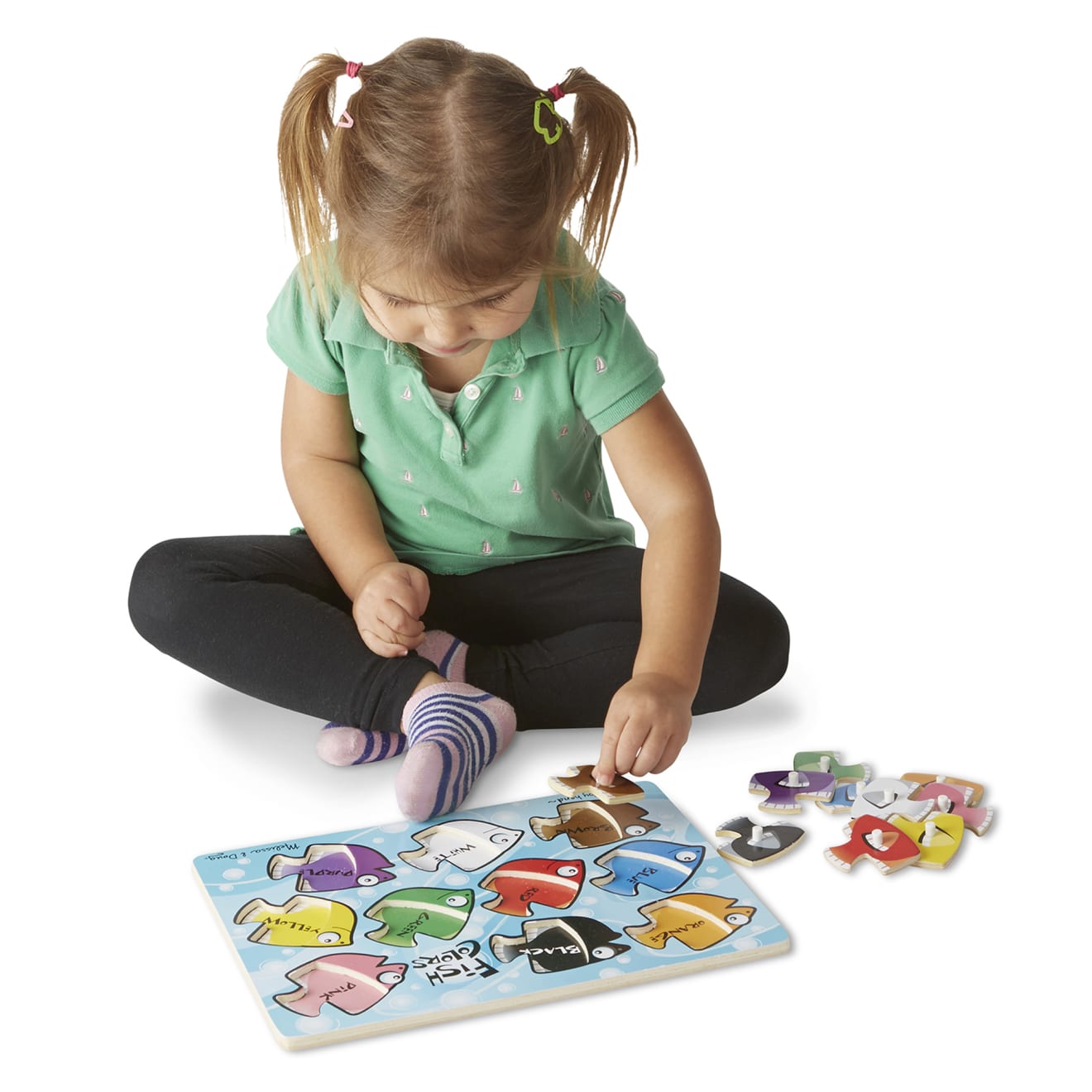 Melissa & Doug Classic Peg Puzzle Bundle (3 Puzzle Bundle)