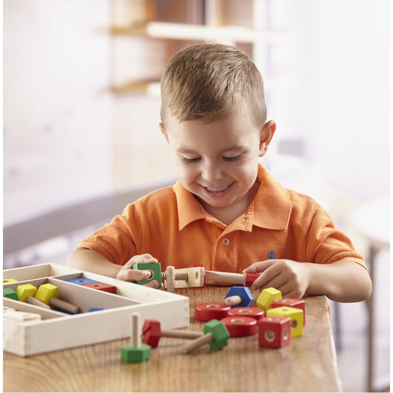 Melissa & Doug Construction Building Set In A Box