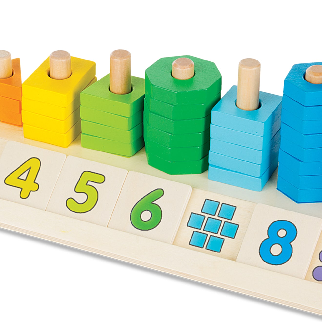 Melissa & Doug Counting Shape Stacker