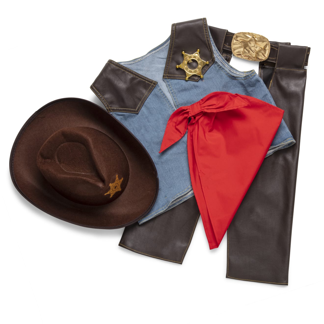 Melissa & Doug Cowboy Role Play Costume Set