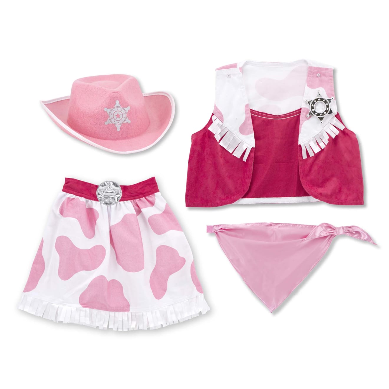 Melissa & Doug Cowgirl Role Play Costume Set