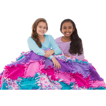 Melissa & Doug Created By Me! Flower Fleece Quilt