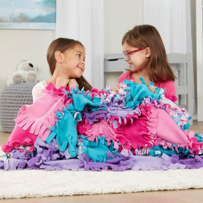 Melissa & Doug Created By Me! Flower Fleece Quilt