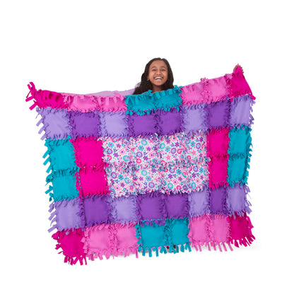Melissa & Doug Created By Me! Flower Fleece Quilt