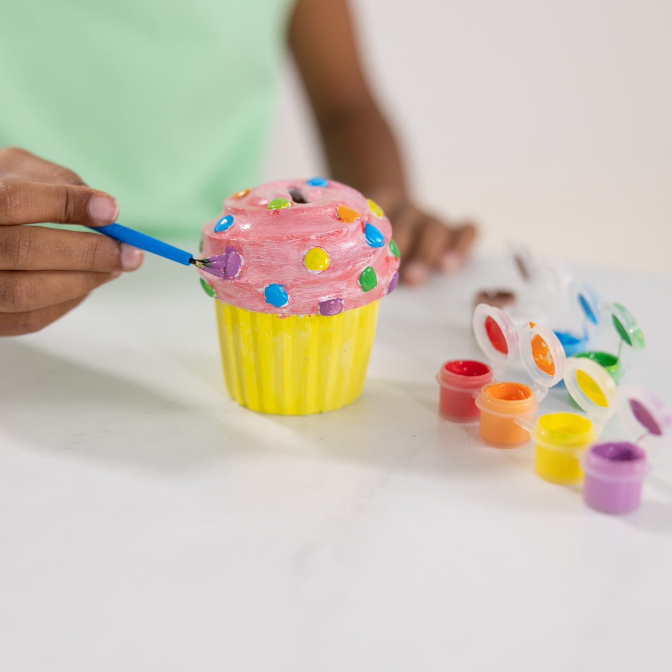 Melissa & Doug Created By Me! Cupcake Bank Craft Kit