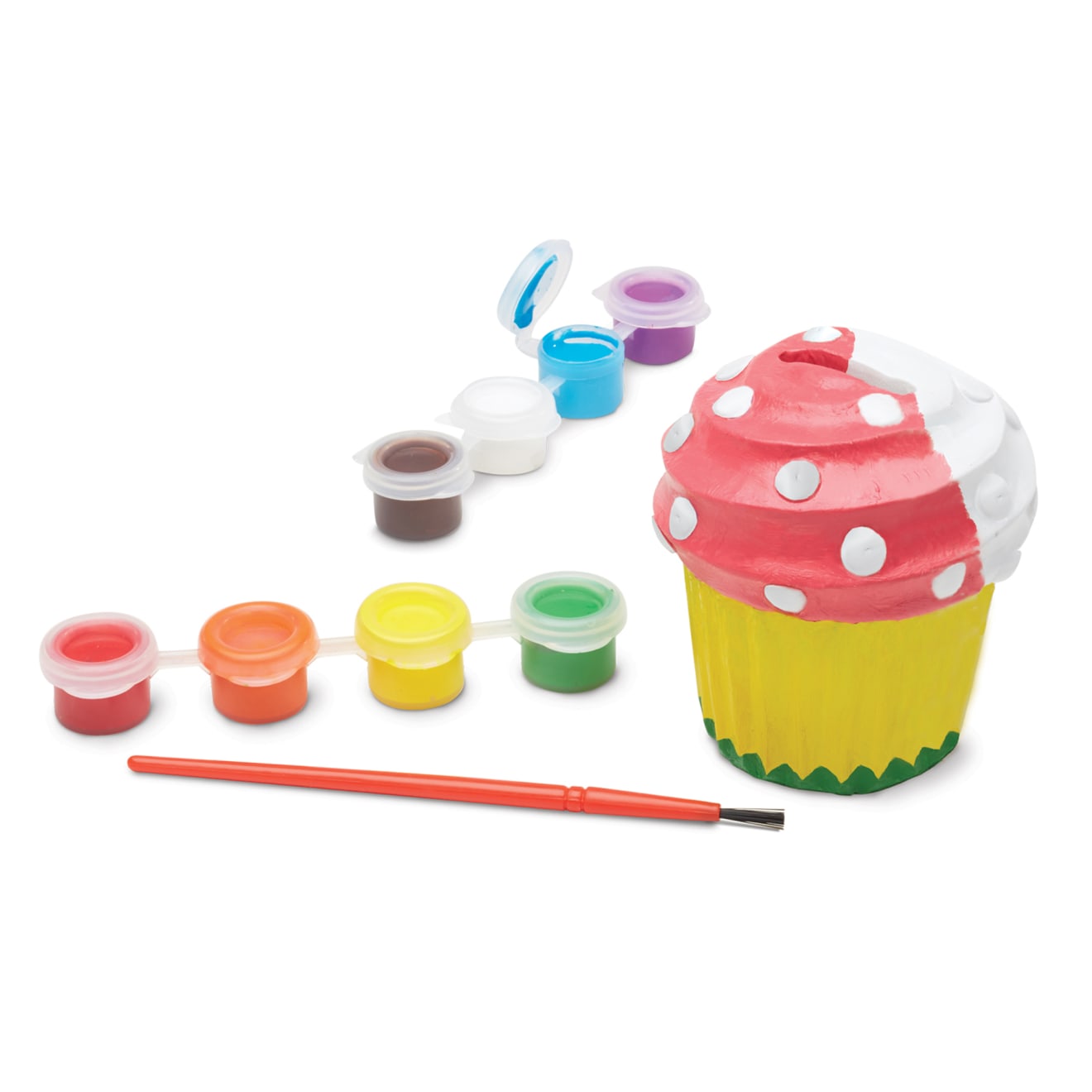 Melissa & Doug Created By Me! Cupcake Bank Craft Kit